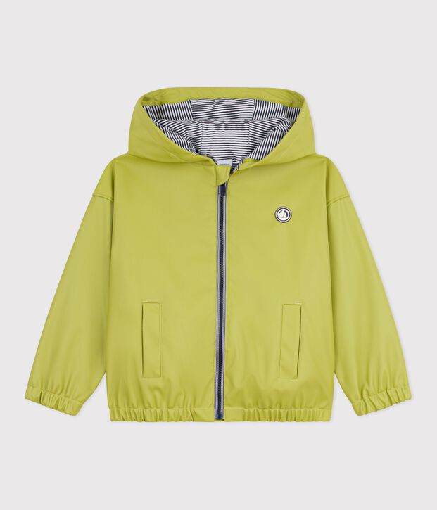 Blouson enfant uni vert