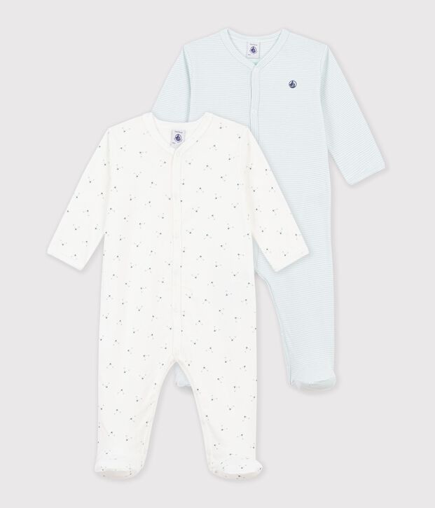 Lot de pyjamas b&eacute;b&eacute; en coton imprim&eacute; multicouleur