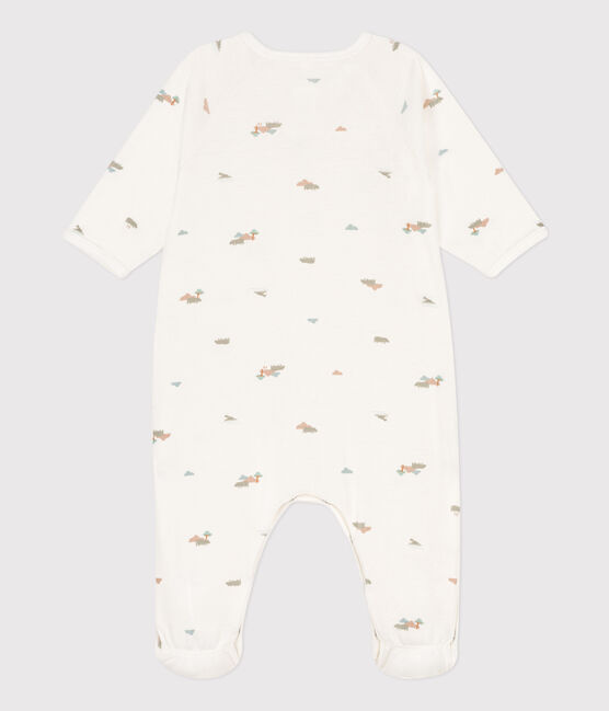 Dors-bien animaux en coton blanc MARSHMALLOW/blanc MULTICO