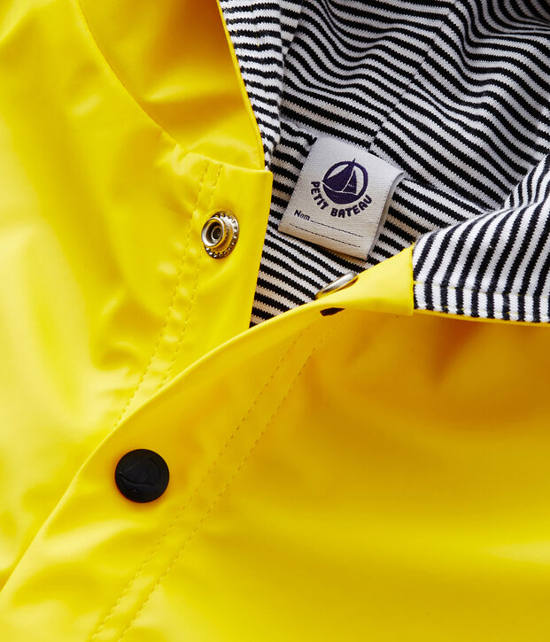 Cape de pluie b&eacute;b&eacute; jaune