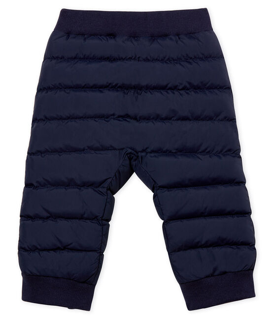 Pantalon doudoune bébé mixte bleu SMOKING