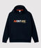 Sweatshirt à capuche en molleton enfant garçon bleu SMOKING