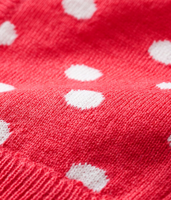 Cagoule bébé mixte rouge SIGNAL/blanc MARSHMALLOW
