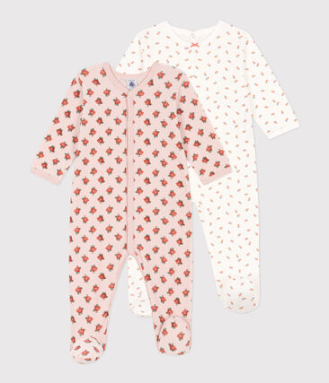 PETIT BATEAU - Lot de 2 pyjamas bébé