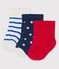 Lot de 3 paires de chaussettes bébé variante 1