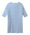 Robe marinière femme blanc MARSHMALLOW/bleu PERSE