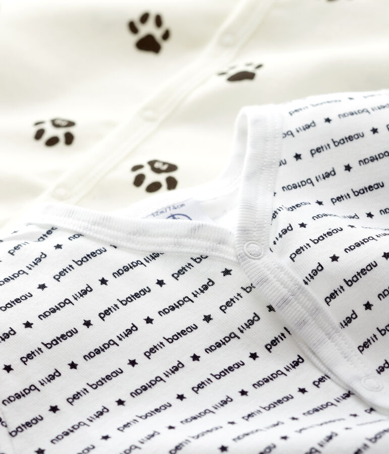 Lot de 2 dors-bien b&eacute;b&eacute; en coton multicouleur