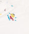 Pyjacourt animaux marins en coton petite fille blanc MARSHMALLOW/blanc MULTICO