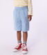 Bermuda short enfant en coton uni