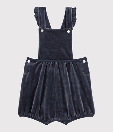 Salopette courte bébé fille