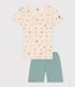 Pyjama short enfant en coton