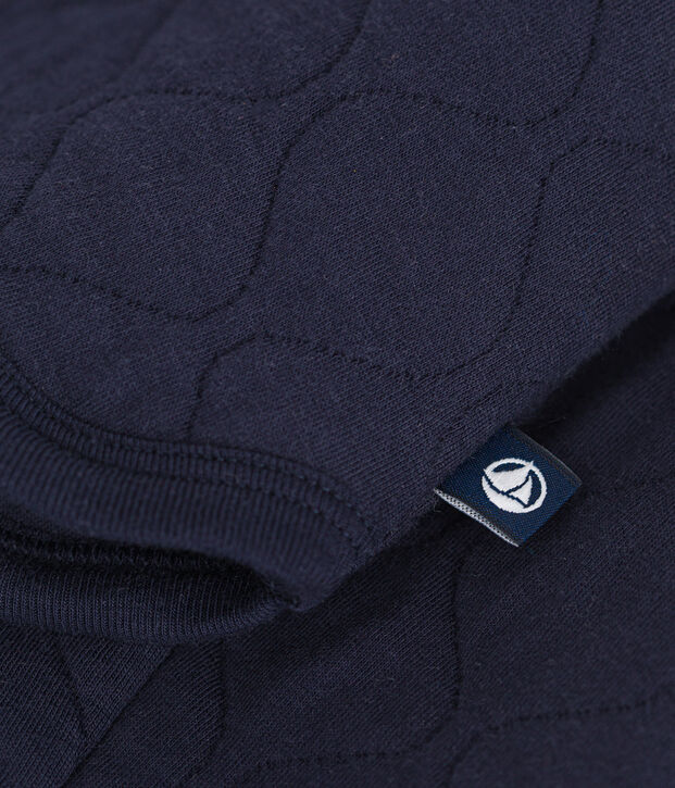 Cardigan en tubique Femme bleu