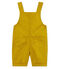 Salopette courte bébé garçon en twill vert BAMBOO