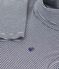 Sous-pull ray&eacute; en coton enfant fille / gar&ccedil;on bleu/blanc