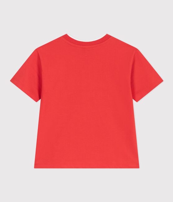 Tee-shirt enfant manches courtes en coton POMPIER
