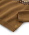 Pull enfant garçon marron BRINDILLE/blanc MULTICO