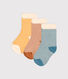 Lot de 3 paires de chaussettes milleraies bébé