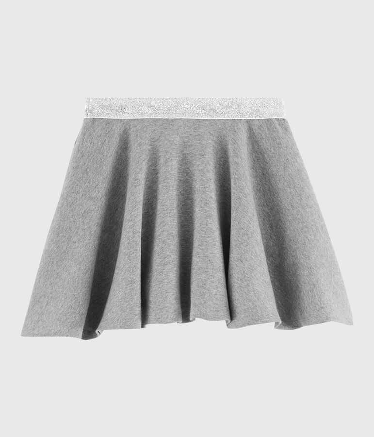 Jupe en maille enfant fille gris SUBWAY CHINE