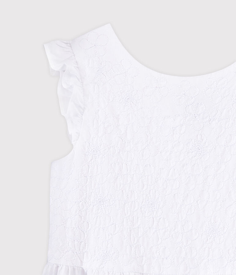 Robe de c&eacute;r&eacute;monie fille blanc