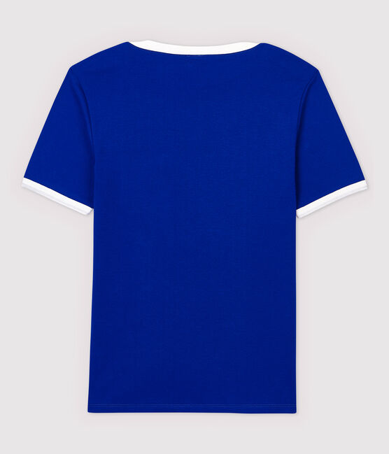 T-shirt coton Femme bleu SURF