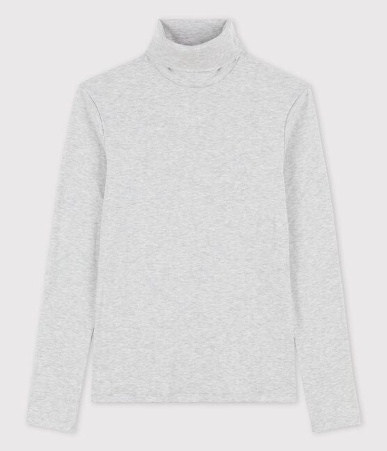 Sous-pull iconique cocotte en coton Femme gris BELUGA CHINE