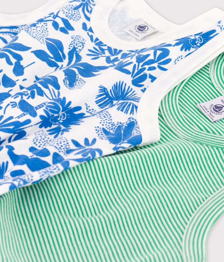 Lot de 2 d&eacute;bardeurs jungle petit gar&ccedil;on en coton variante 1