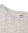 Maxi t-shirt femme en tubique extrafin chiné gris BELUGA CHINE