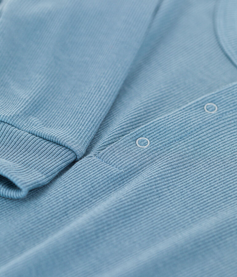 Pyjama en coton et lyocell femme bleu ROVER