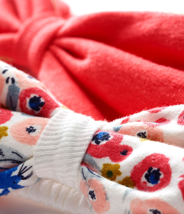 Lot de 2 bandeaux cheveux b&eacute;b&eacute; fille multicouleur