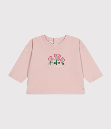 Tee-shirt manches longues en coton bébé