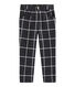 Pantalon maille à carreaux enfant fille