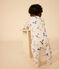 Pyjama imprimé en coton bébé blanc AVALANCHE/ MULTICO