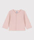 Cardigan en molleton bébé