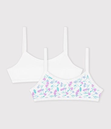 Lot de 2 brassières en coton