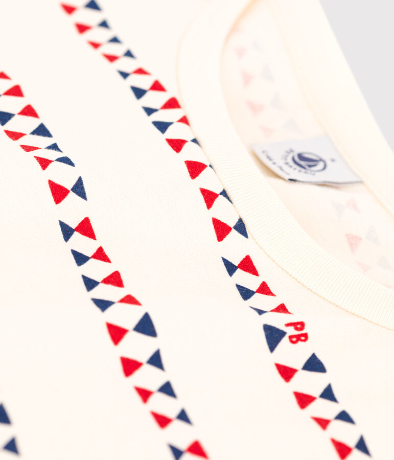 T-shirt LE BOXY en coton Femme blanc AVALANCHE+STOP/ MULTICO