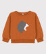 Sweatshirt imprimé en molleton enfant fille / garçon