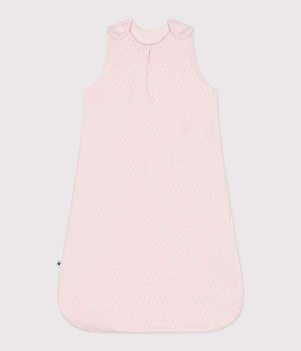 Gigoteuse b&eacute;b&eacute; en coton unis TOG 0.5 rose