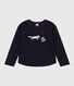 Sweatshirt en molleton enfant fille