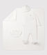 Coffret cadeau naissance blanc bébé en coton biologique