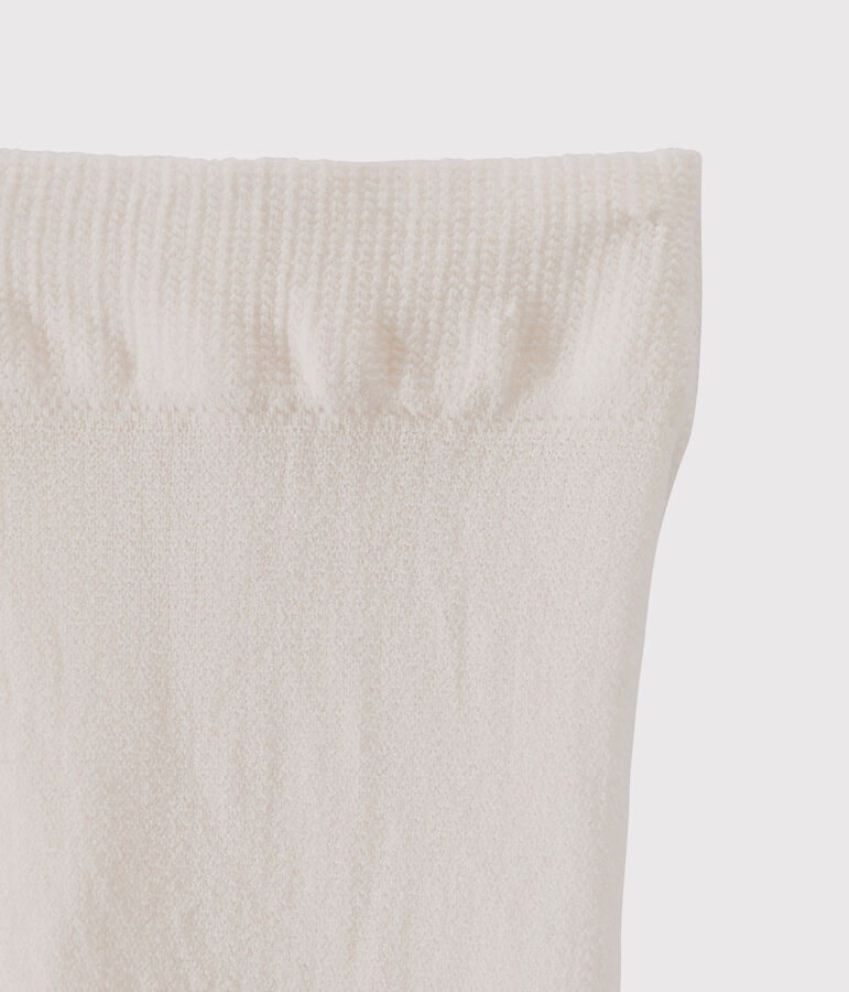 Collant enfant fille blanc