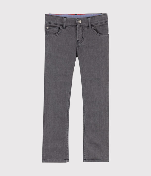 Pantalon en denim enfant gar&ccedil;on gris