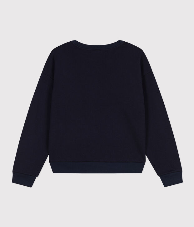 Sweatshirt en molleton Femme bleu