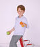 Chemise enfant garçon bleu BLEU