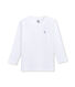 T-shirt garçon manches longues à broderie voilier