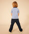 Tee-shirt rayé en jersey léger enfant garçon GAULOISE/ MARSHMALLOW