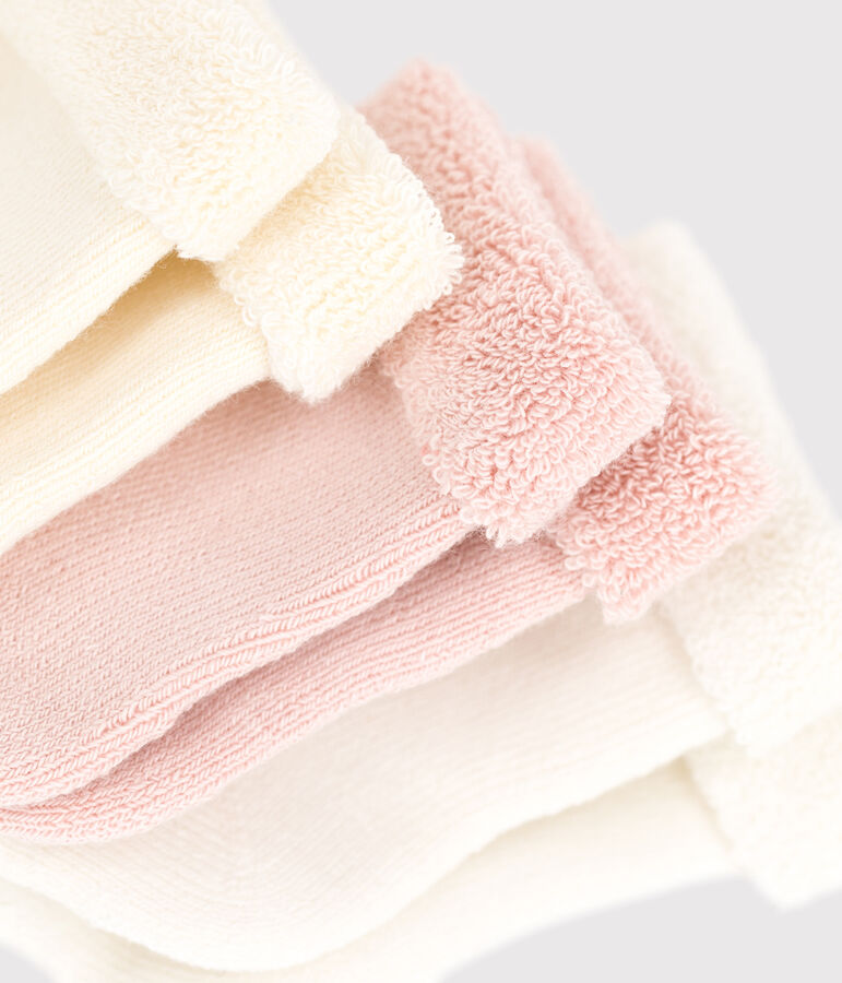 Lot de 3 paires de chaussettes b&eacute;b&eacute; multicouleur