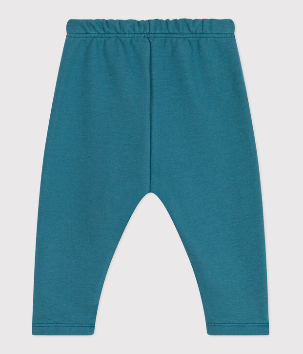 Pantalon de jogging b&eacute;b&eacute; en coton uni vert