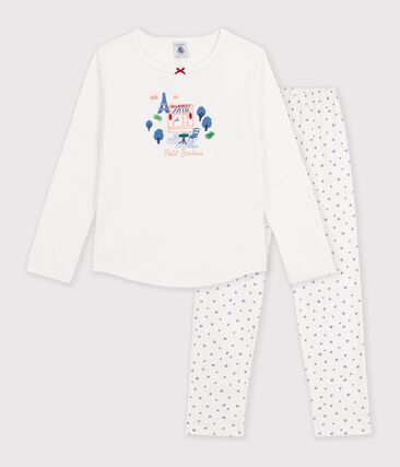 Pyjama enfant en coton à motif Paris