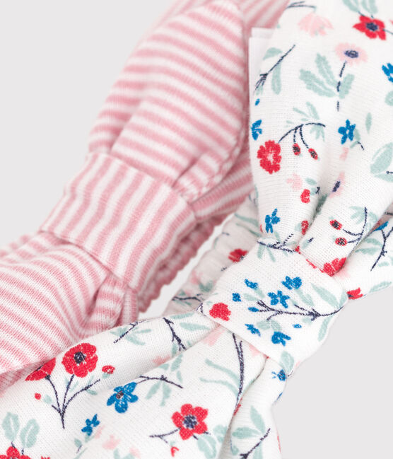 Lot de 2 bandeaux bébé fille en coton variante 1