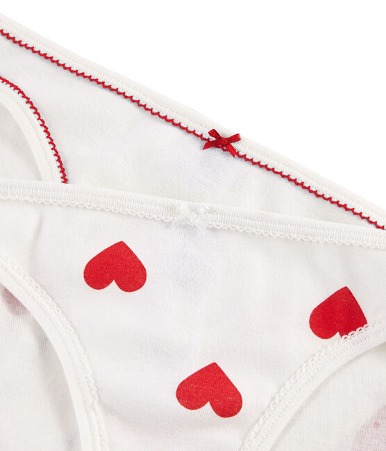 Lot de 2 culottes coeur femme Variante 1 PACK